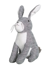 Gallery Home Grey Rabbit Knitted Doorstop - Image 1 of 1
