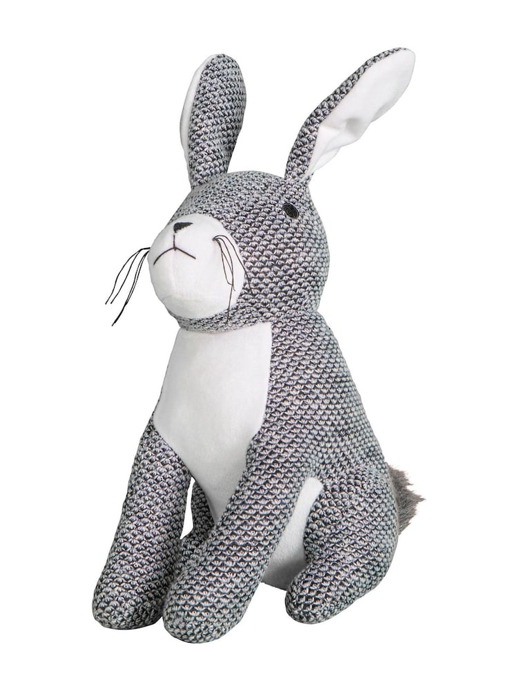 Gallery Home Grey Rabbit Knitted Doorstop - Image 1 of 1