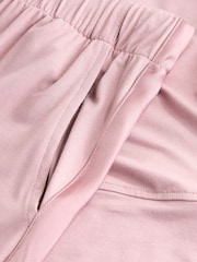 Pink Jesrey Satin Mix Short Pyjamas Set - Image 10 of 16