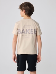 Baker by Ted Baker Graphic T-Shirt and Cargo Shorts Set - Image 3 of 12