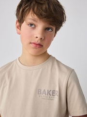 Baker by Ted Baker Graphic T-Shirt and Cargo Shorts Set - Image 4 of 12