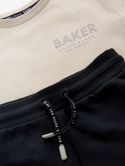 Baker by Ted Baker Graphic T-Shirt and Cargo Shorts Set - Image 9 of 12