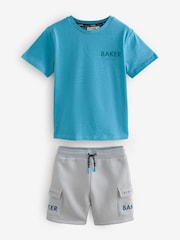 Baker by Ted Baker Graphic T-Shirt and Cargo Shorts Set - Image 1 of 6