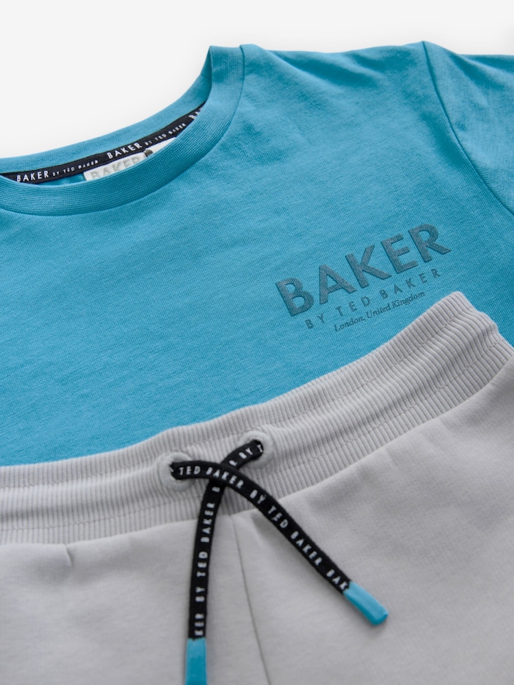 Baker by Ted Baker Graphic T-Shirt and Cargo Shorts Set - Image 3 of 6