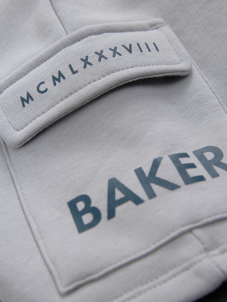 Baker by Ted Baker Graphic T-Shirt and Cargo Shorts Set - Image 4 of 6