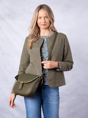Lakeland Clothing Green Isla Quilted Liner Jacket - Image 3 of 9
