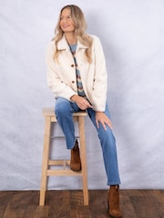 Lakeland Clothing Cream Savanna Teddy Jacket - Image 1 of 9