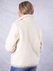 Lakeland Clothing Cream Savanna Teddy Jacket - Image 2 of 9