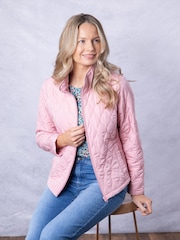 Lakeland Clothing Pink Cicely Quilted Jacket - Image 1 of 8