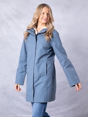 Lakeland Clothing Blue Brook Waterproof Raincoat - Image 3 of 9