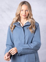 Lakeland Clothing Blue Brook Waterproof Raincoat - Image 6 of 9