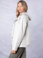Lakeland Clothing Grey Misty Waterproof Jacket - Image 3 of 9