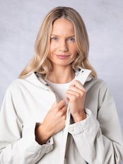 Lakeland Clothing Grey Misty Waterproof Jacket - Image 7 of 9