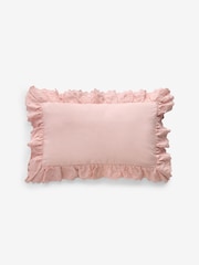 Shabby Chic by Rachel Ashwell® Broderie Ruffle Cushion - Bild 4 von 6