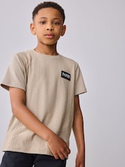 Baker by Ted Baker 'T' Textured T-Shirt - Image 4 of 11
