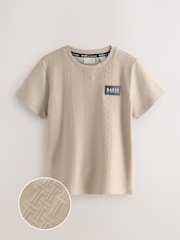 Baker by Ted Baker 'T' Textured T-Shirt - Image 7 of 11