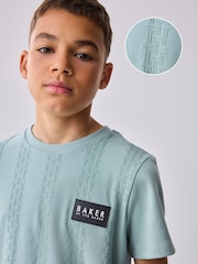 Baker by Ted Baker 'T' Textured T-Shirt - Image 1 of 9