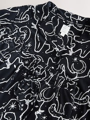 Black Cats Button Through Pyjamas - Image 8 of 8