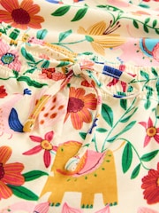 Elefante Floral - Pijama de manga comprida estampado - Imagem 3 de 3