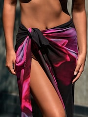B by Ted Baker Viscose Chiffon Sarong Cover-Up - Image 5 of 5
