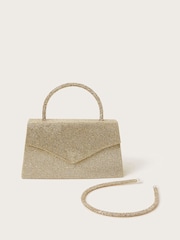 Monsoon Gold Diamante Handbag and Headband Set - Image 1 of 4