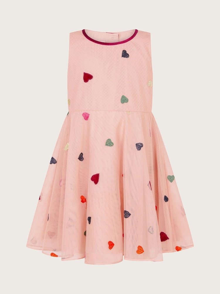 Monsoon – Baby-Kleid mit Herz-Applikation - Bild 1 von 3 Monsoon – Baby-Kleid mit Herz-Applikation - Bild 1 von 3