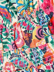 Monsoon Green Paradiso Floral Print Top and Shorts Set - Image 4 of 4