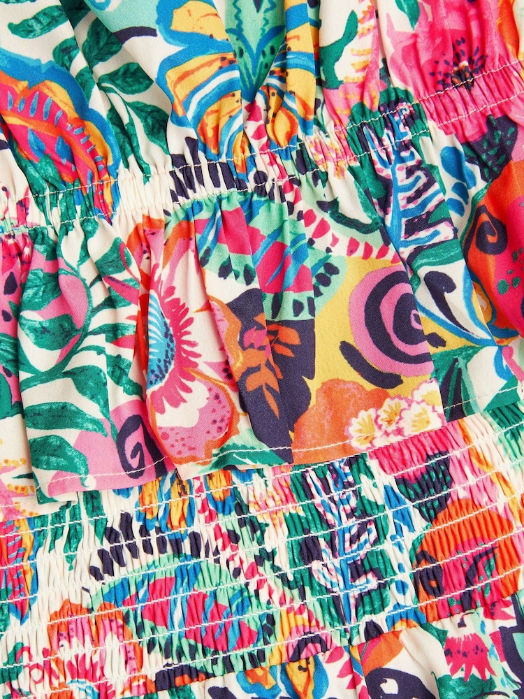 Monsoon –Paradiso –Set aus Oberteil und Shorts mit Blumenmuster - Bild 4 von 4 Monsoon –Paradiso –Set aus Oberteil und Shorts mit Blumenmuster - Bild 4 von 4