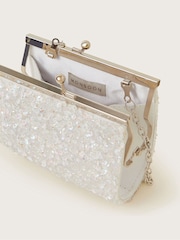 Monsoon White Luella Dazzle Bag and Hair Clips Set - Image 4 of 4