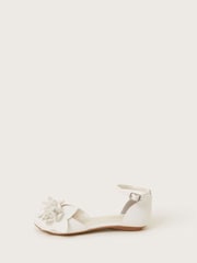 Monsoon Natural Flower Ballerina Flats - Image 2 of 3