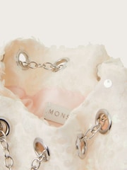 Monsoon Nude Mini Sequin Pouch Bag - Image 5 of 5