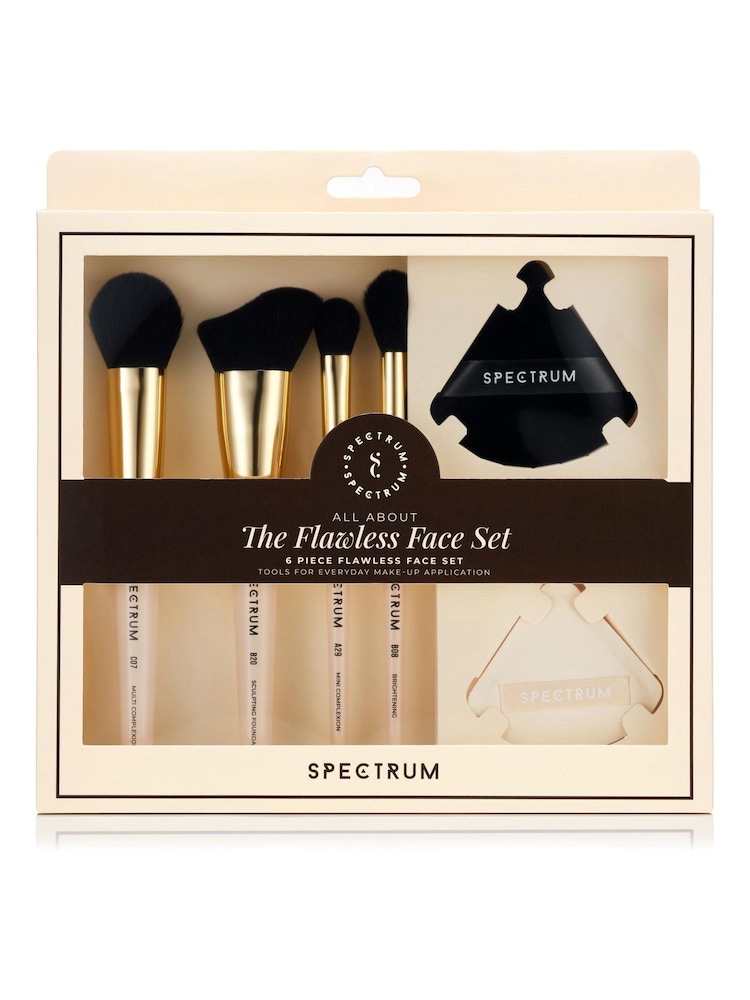 Spectrum Collections All About The Brush Flawless Face Set 6 Piece - Image 1 of 3
