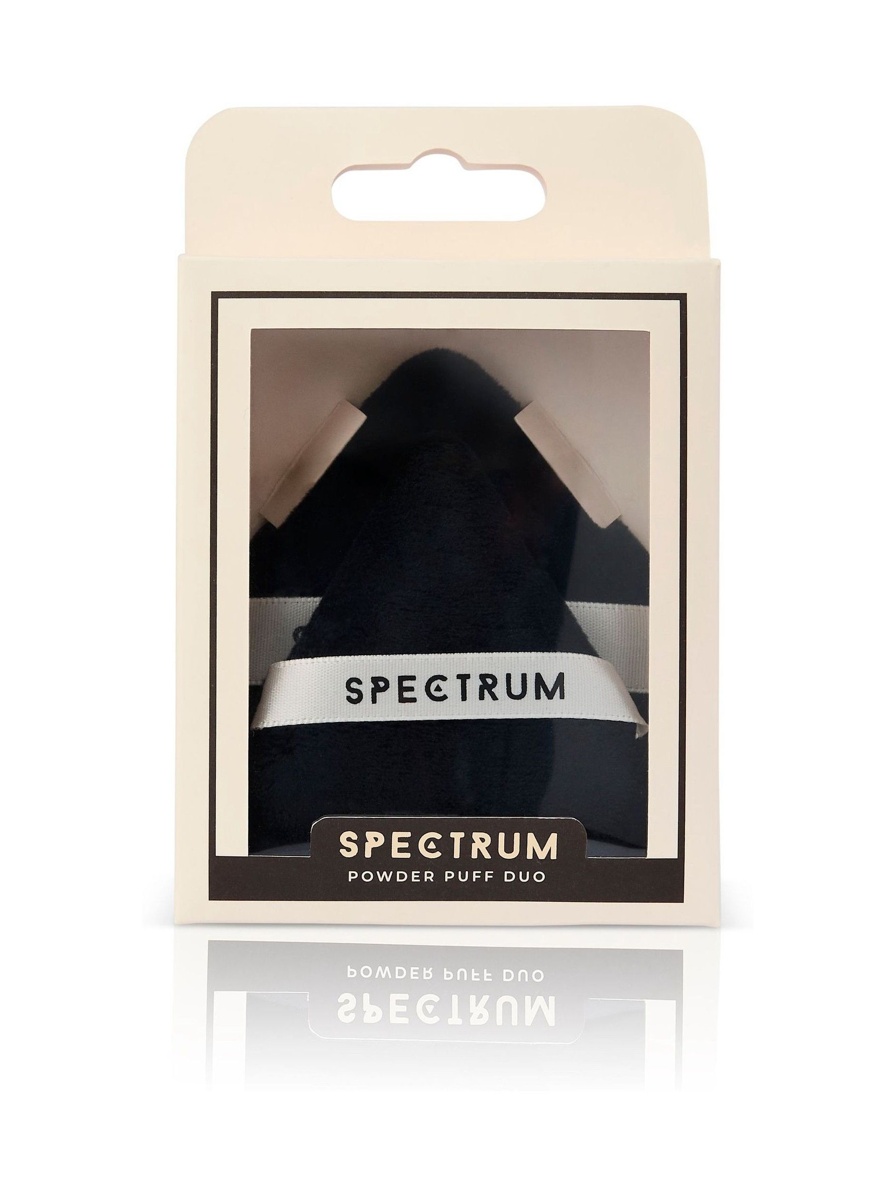 Spectrum Collections Black 2 Piece Velvet Powder Puff Set - Image 10