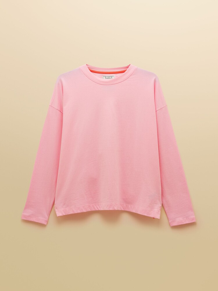 Joules Pink Jersey Cotton Pyjama Top - Image 7 of 7 Joules Pink Jersey Cotton Pyjama Top - Image 7 of 7