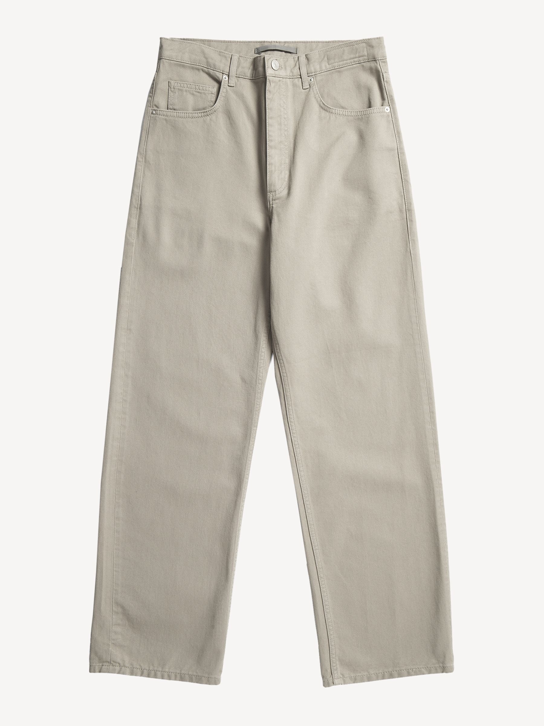 Buy Norse Projects Brown Relaxed Fit Mogens 5 Pocket Twill