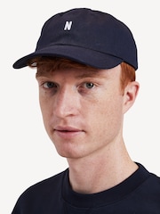 Norse Projects Blue N Logo Twill Sports Cap - Image 3 of 4