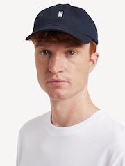 Norse Projects Blue N Logo Twill Sports Cap - Image 4 of 4