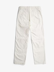 Norse Projects Cream Lukas Relaxed Leg Workwear Trousers - Image 4 of 6
