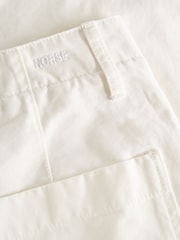 Norse Projects Cream Lukas Relaxed Leg Workwear Trousers - Image 5 of 6