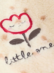 Spot Heavyweight Fleece Baby Sleepsuit - Image 9 of 10