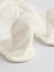 Ecru Fairy Mouse 3 Pack Baby Sleepsuits (0-2yrs) - Image 12 of 12