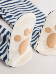 Navy Stripe Mummys Little Cub Baby Family Sleepsuit (0-2yrs) - Image 11 of 15