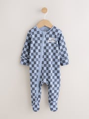 Blue Little Brother Baby Family Sleepsuit (0-2yrs) - Image 4 of 11