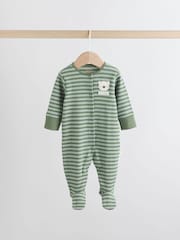 Orange Baby Two Way Zip Sleepsuit (0mths-2yrs) - Image 7 of 19