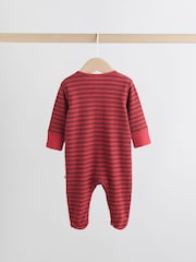 Orange Baby Two Way Zip Sleepsuit (0mths-2yrs) - Image 9 of 19
