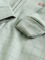 Sage Green Baby Two Way Zip Sleepsuits 3 Pack (0-2yrs) - Image 9 of 13