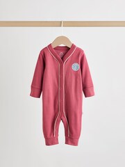 Burgundy Red Baby Sleepsuits 3 Pack (0mths-3yrs) - Image 12 of 14