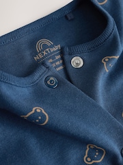 Navy Daddys Little Cub Baby Family Sleepsuit (0-2yrs) - Image 5 of 15
