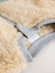 Minerals Colour Blocked Fleece Sleepsuit - Image 4 of 10
