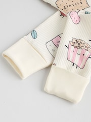 Multi Food Character Two Way Zip Baby Sleepsuits 3 Pack (0mths-3yrs) - Image 12 of 13